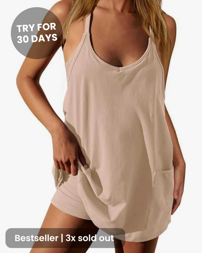 Women's Athletic Sleeveless Mini Dress